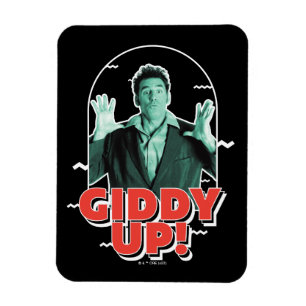 Magnet Flexible Seinfeld Kramer - Giddy Up!