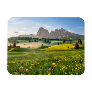 Magnet Flexible Seiser Alm, Alpes Dolomites, Italie
