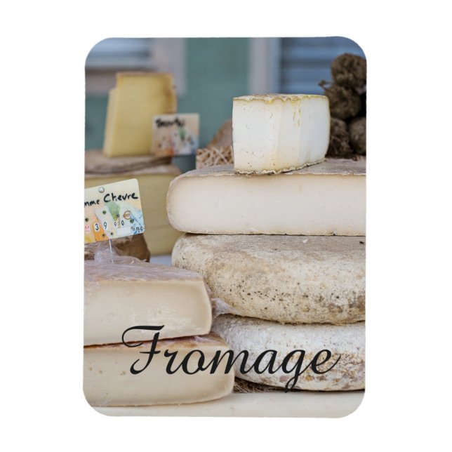 Magnet Flexible Sélection de Fromage Rustique Français (Vertical)