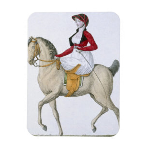 Magnet Flexible Selle de femme d'équitation de Madame, des