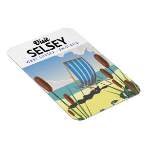 Magnet Flexible Selsey Sussex de l'Ouest Angleterre