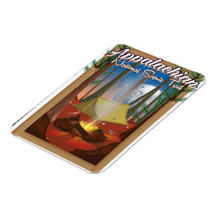 Magnet Flexible Sentier panoramique national des Appalaches