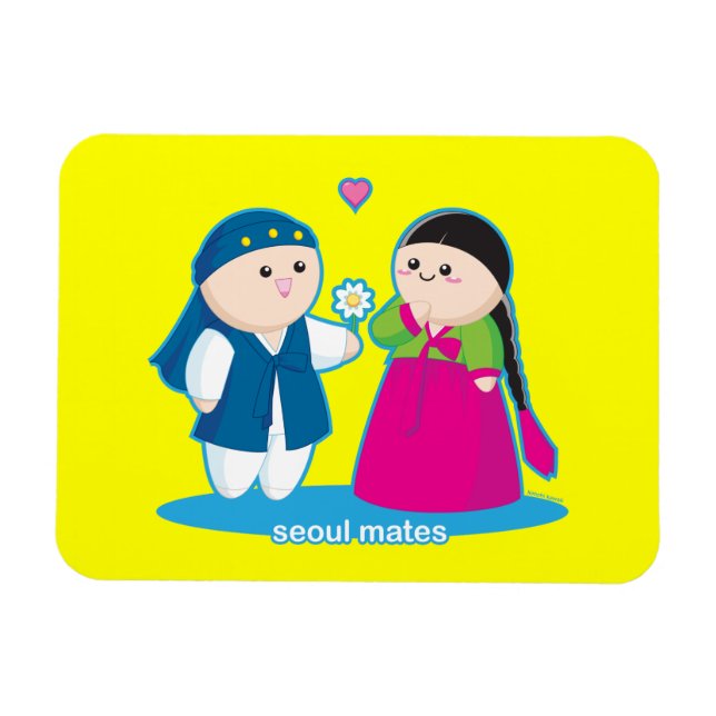 Magnet Flexible Séoul Mates (Horizontal)