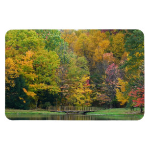 Magnet Flexible Sept Sources Pont de la Cascade II Paysage d'autom