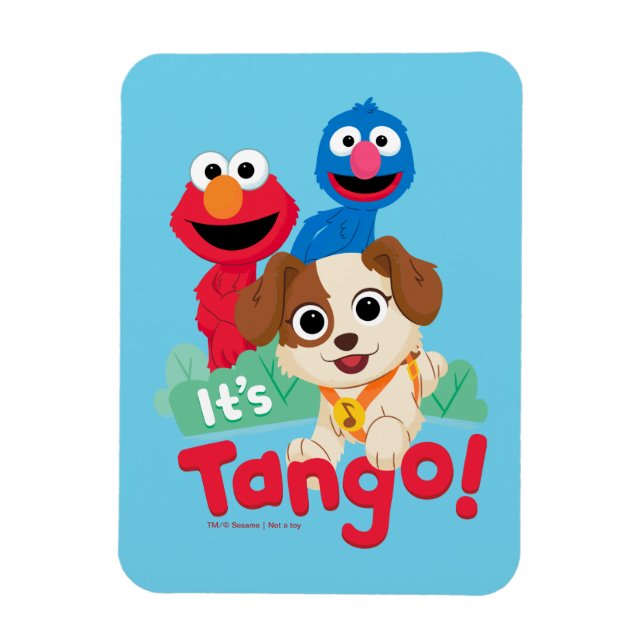 Magnet Flexible Sesame Street | C'est Tango avec Elmo et Grover (Vertical)