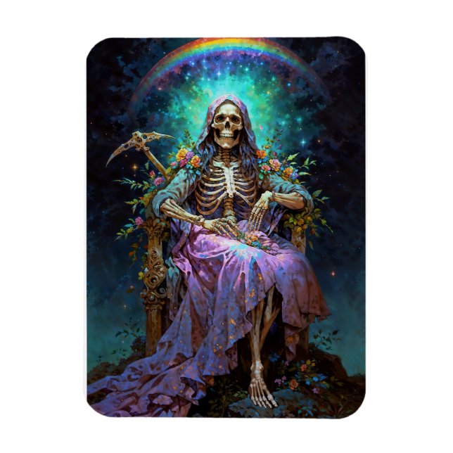 Magnet Flexible Seven Potencies Santa Muerte (Vertical)