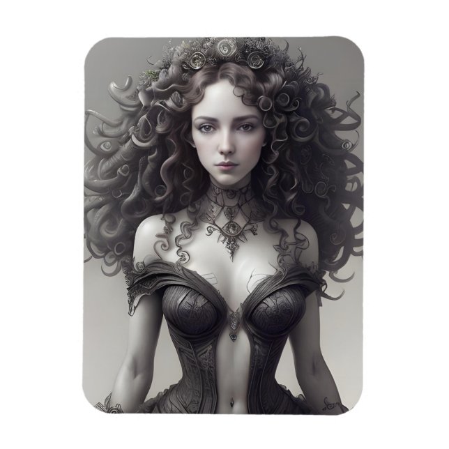 Magnet Flexible Sexy Black Lingerie (Vertical)