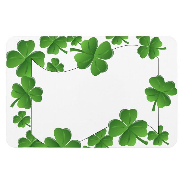 Magnet Flexible Shamrock (Horizontal)