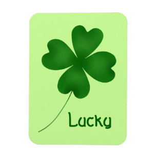 Magnet Flexible Shamrock mignon simple