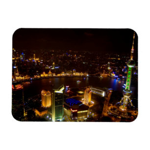 Magnet Flexible Shanghai Chine merveilleuse skyline avec moderne