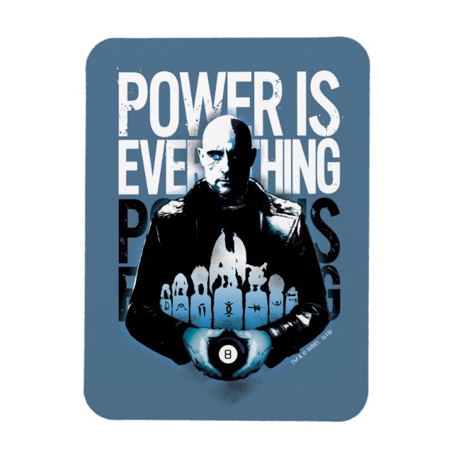 Magnet Flexible SHAZAM ! | Sivana "Le pouvoir est tout" (Vertical)