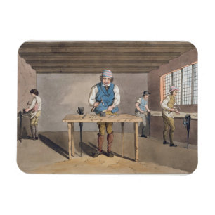 Magnet Flexible Sheffield Cutler, du blog "Costume du Yorkshire"