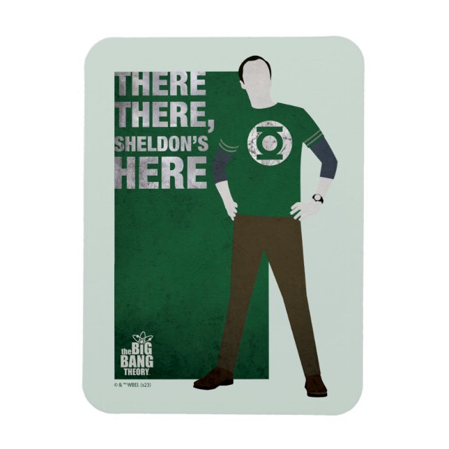 Magnet Flexible Sheldon est ici (Vertical)