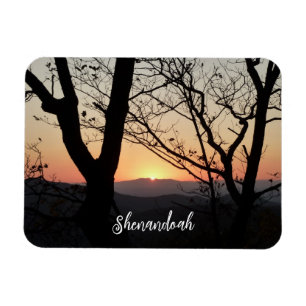 Magnet Flexible Shenandoah Sunset National Park Paysage