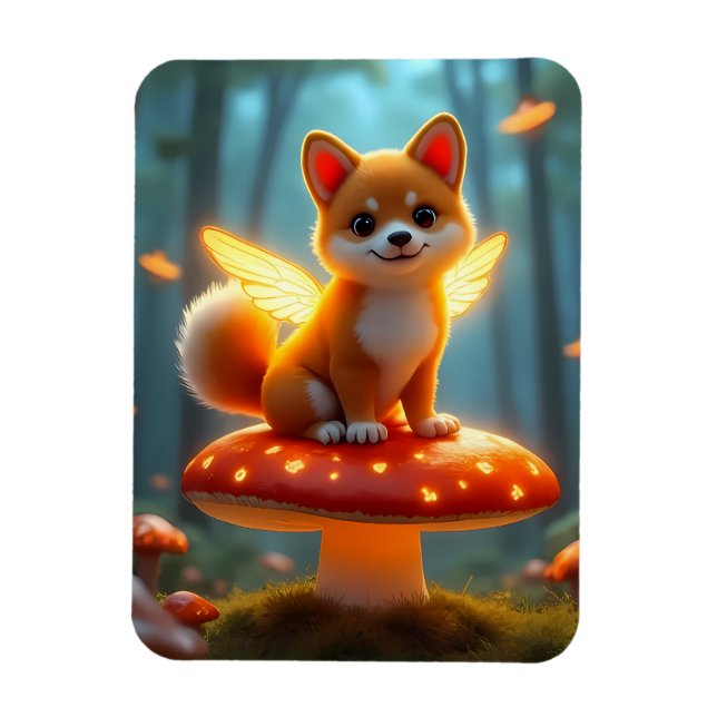 Magnet Flexible Shiba aventure (Vertical)