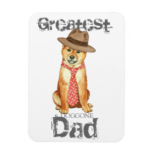 Magnet Flexible Shiba Inu Papa