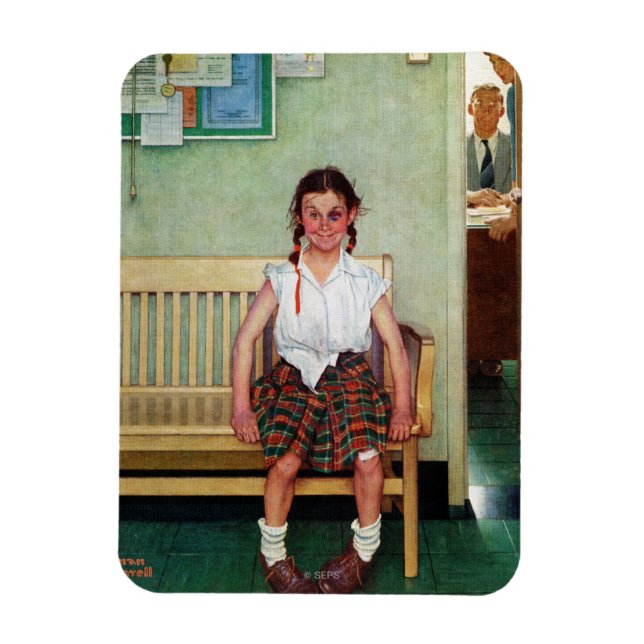 Magnet Flexible Shiner ou Outside the Principal's Office (Vertical)