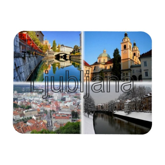 Magnet Flexible SI Slovénie - Ljubljana - (Horizontal)