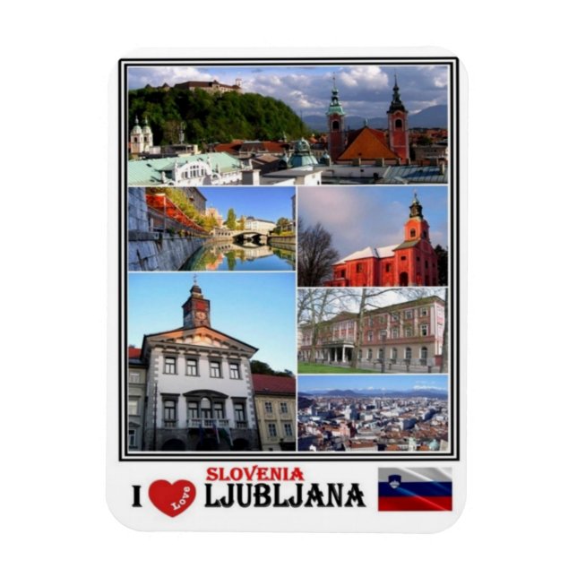 Magnet Flexible SI Slovénie - Ljubljana - (Vertical)