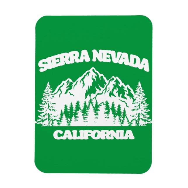 Magnet Flexible Sierra Nevada Californie (Vertical)