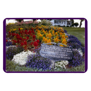 Magnet Flexible Signe de jardin sur les pignons verts d'Anne