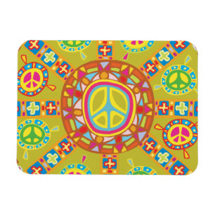 Magnet Flexible Signes de paix, Symboles