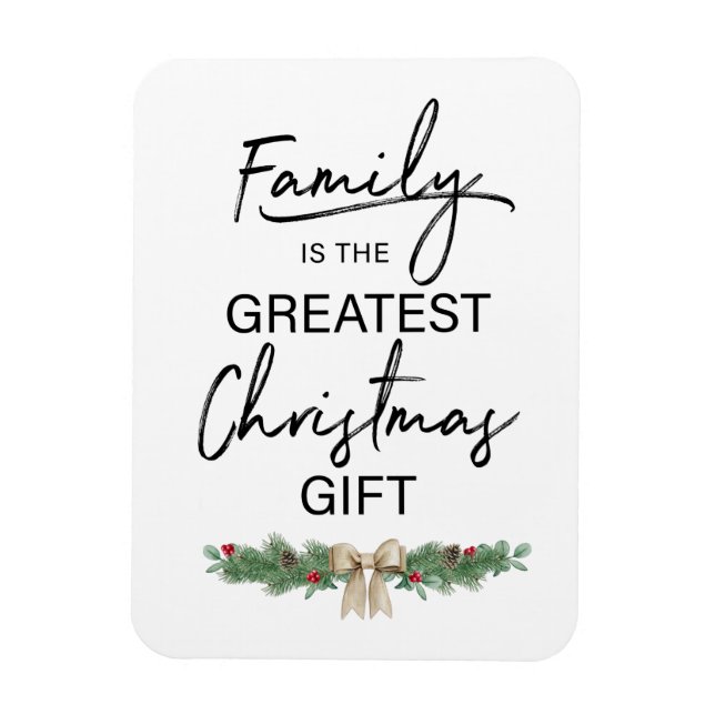 Magnet Flexible Signet famille Noël (Vertical)