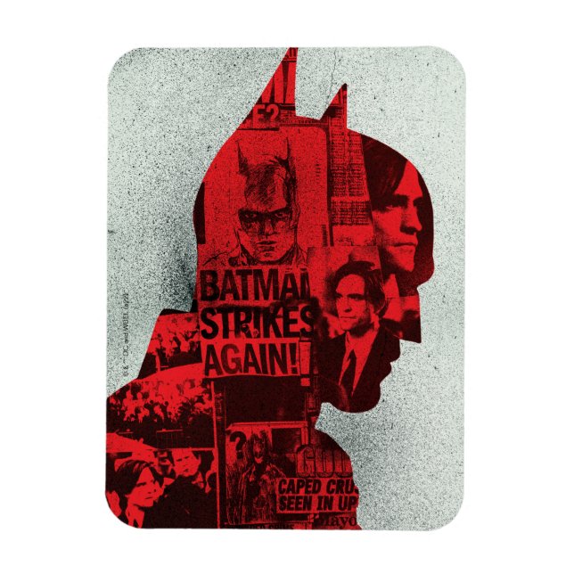 Magnet Flexible Silhouette de Batman (Vertical)