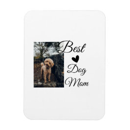 Magnet Flexible Simple animal coloré ajouter nom photo chien maman