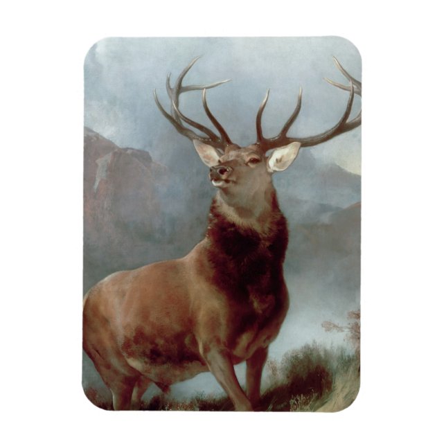 Magnet Flexible Sir Edwin Landseer | Monarque du Glen, 1851 (Vertical)