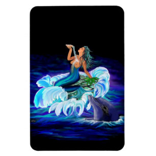 Magnet Flexible Sirène avec dauphin