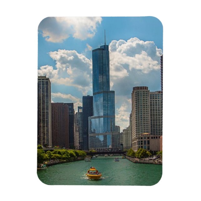 Magnet Flexible Skyline Chicago (Vertical)