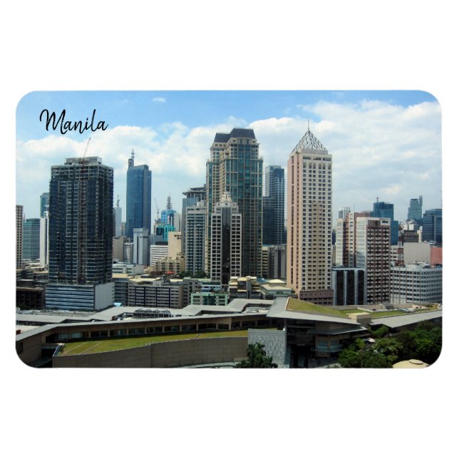 Magnet Flexible skyline makati (Horizontal)