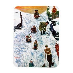 Magnet Flexible Sledding and Digging Out