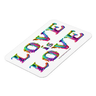 Magnet Flexible SlipperyJoe amour est l'amour goutte à goutte de f