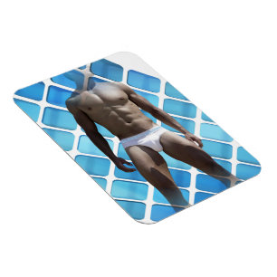 Magnet Flexible SlipperyJoe's Homme sous-vêtements 6 pack poitrine