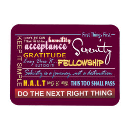 Magnet Flexible slogans de récupération 20 aimant