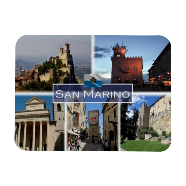 Magnet Flexible SM San Marino - (Horizontal)