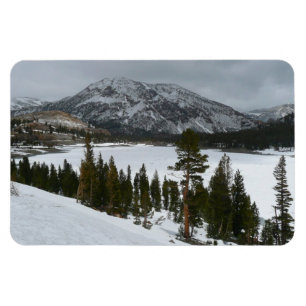 Magnet Flexible Snowy Ellery Lake California Paysage hivernal