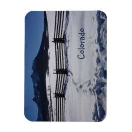 Magnet Flexible Snowy San Juans Dallas Divide de la clôture rustiq