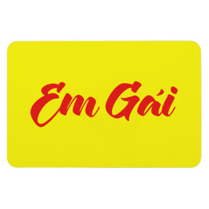 Magnet Flexible Sœur vietnamienne (jeune) - Em Gái ~ Tiếng Việt
