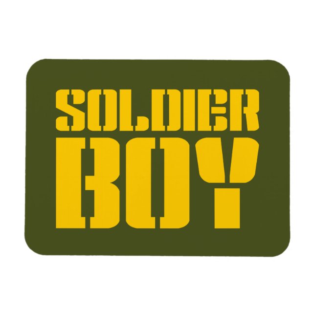 MAGNET FLEXIBLE SOLDIER GARY (Horizontal)
