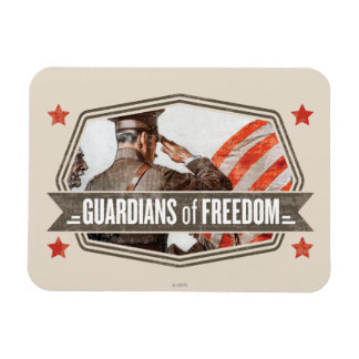 Magnet Flexible Solider-Guardian de la liberté