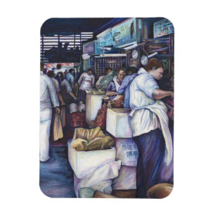 Magnet Flexible Soupe à la tête de poisson, Singapour