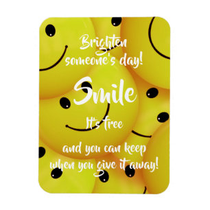 Magnet Flexible Souriez, Encouragez La Génialité