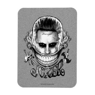Magnet Flexible Sourire de joker du peloton de suicide