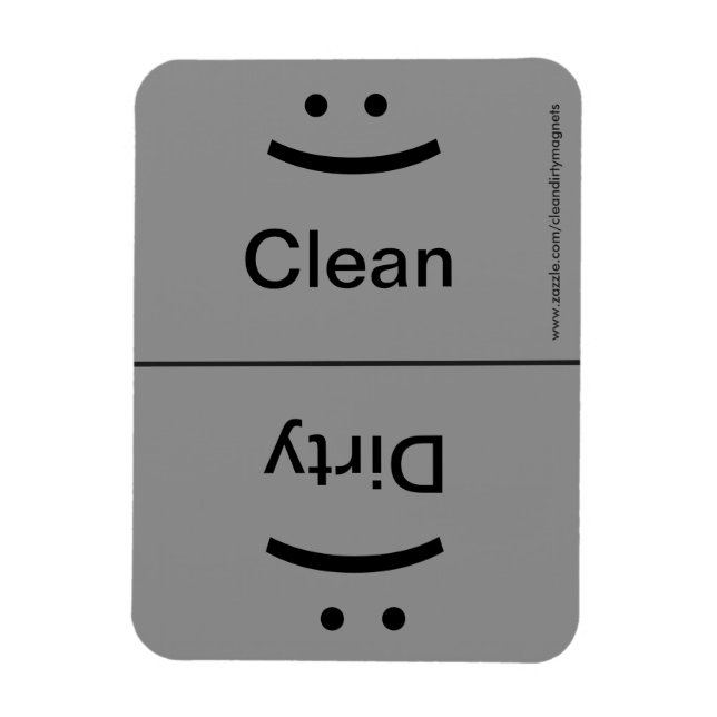 Magnet Flexible Sourire/Frown - Gris Verre (Vertical)