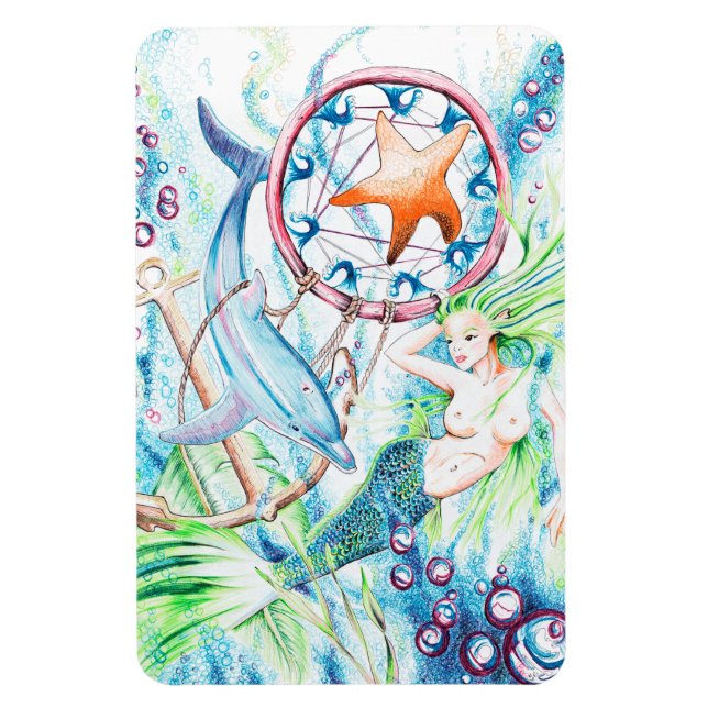 Magnet Flexible Sous la mer (Vertical)