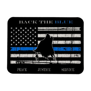 Magnet Flexible Soutenez le bleu