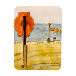 Magnet Flexible Souvenir de Wells Next The Sea Norfolk Angleterre